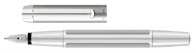 Перьевая ручка Pelikan Elegance Pura P40, Silver CT Перьевая ручка Pelikan Elegance Pura P40, Silver CT