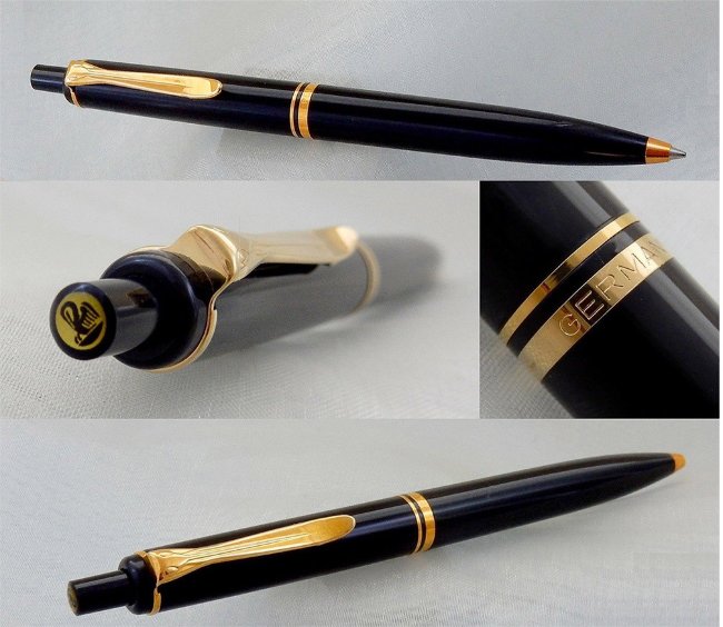 Ручка шариковая Pelikan Elegance Classic K200, черный/позолота, подарочная коробка Ручка шариковая Pelikan Elegance Classic K200, черный/позолота, подарочная коробка