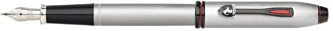 Перьевая ручка Cross Townsend Ferrari Brushed Aluminum, перо среднее M