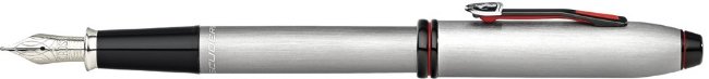 Перьевая ручка Cross Townsend Ferrari Brushed Aluminum, перо среднее M