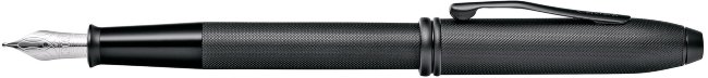 Перьевая ручка Cross Townsend Black Micro Knurl