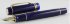 Перьевая ручка Parker Duofold Historical Colors International F74, Lapis Lasuli GT