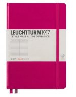Записная книжка Leuchtturm A5 (в линейку), 251 стр., твердая обложка, фуксия