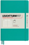 Записная книжка Leuchtturm А5 (в линейку), 123 стр., мягкая обложка, изумрудная