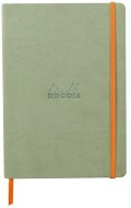 Записная книжка Rhodiarama в мягкой обложке, A5, точка, 90 г, Celadon бледно-зеленый