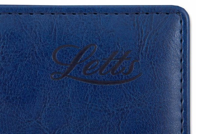Ежедневник Letts UMBRIA A5, недатированный, синий