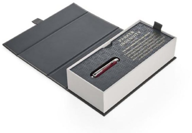 Ручка 5й пишущий узел Parker Ingenuity Deluxe L F504, Deep Red PVD Ручка 5й пишущий узел Parker Ingenuity Deluxe L F504, Deep Red PVD