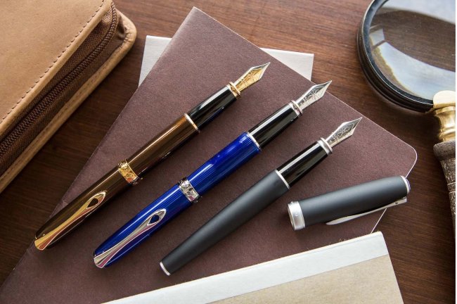 Перьевая ручка Diplomat Excellence  A2 Marrakesh Brown Gold 14ct Перьевая ручка Diplomat Excellence  A2 Marrakesh Brown Gold 14ct