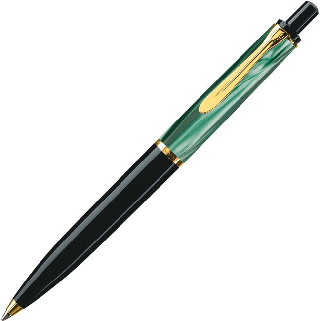 Ручка шариковая Pelikan Elegance Classic K200, Green Marbled, подарочная коробка Ручка шариковая Pelikan Elegance Classic K200, Green Marbled, подарочная коробка