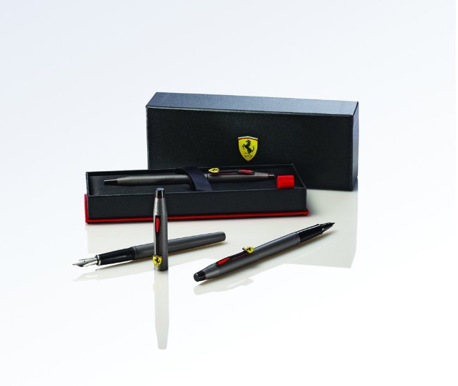 Перьевая ручка Cross Classic Century Ferrari Gray Satin Lacquer, перо тонкое F Перьевая ручка Cross Classic Century Ferrari Gray Satin Lacquer, перо тонкое F