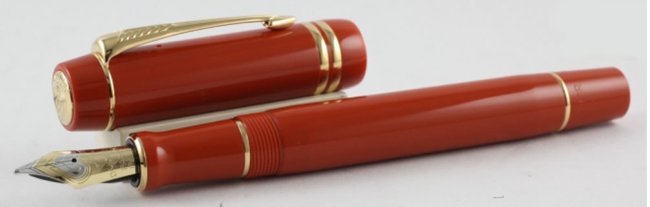 Перьевая ручка Parker Duofold Historical Colors Centennial F77, Big Red GT Перьевая ручка Parker Duofold Historical Colors Centennial F77, Big Red GT