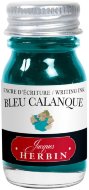 Чернила в банке Herbin, 10 мл, Bleu calanque Аквамарин