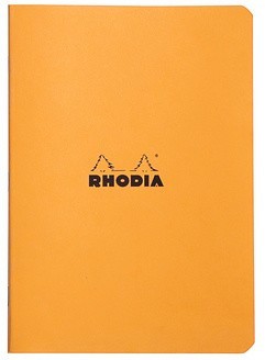 Тетрадь Rhodia Classic, A5, линейка, 80 г, оранжевый Тетрадь Rhodia Classic, A5, линейка, 80 г, оранжевый