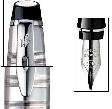 Перьевая ручка Waterman Expert Deluxe, Black CT Перьевая ручка Waterman Expert Deluxe, Black CT