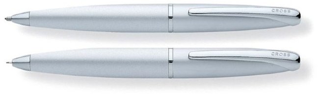 Набор Cross ATX: Шариковая ручка и механический карандаш, Matte Chrome Набор Cross ATX: Шариковая ручка и механический карандаш, Matte Chrome
