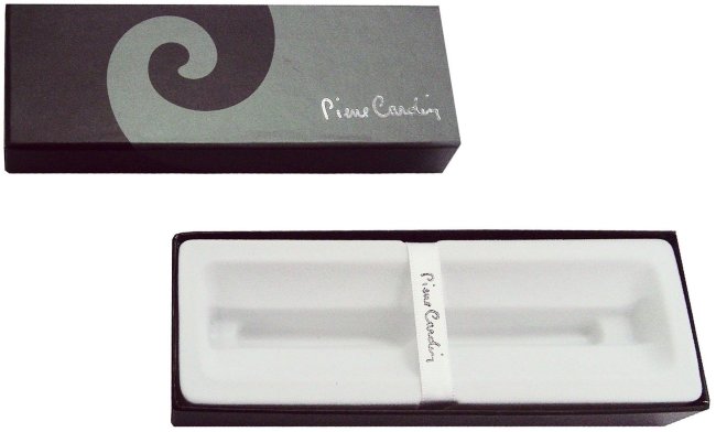 Шариковая ручка Pierre Cardin Eco серебристый лак, позолота