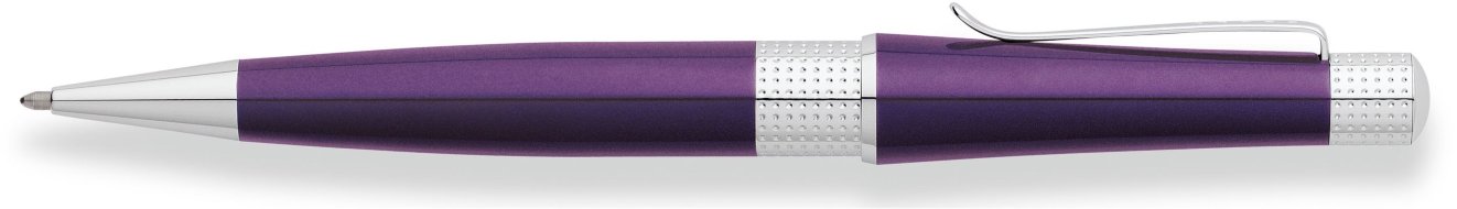 Шариковая ручка Cross Beverly, Purple/Chrome