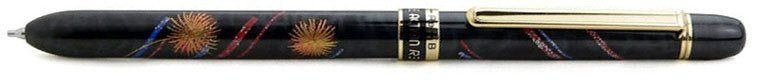 Ручка многофункциональная Platinum Double Action R3, роспись Маки-э «Одуванчик»
