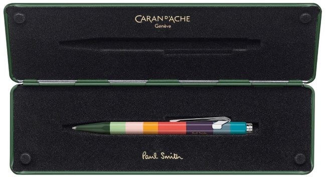 Ручка шариковая Carandache Office 849 Paul Smith Edition 3 Racing Green M Ручка шариковая Carandache Office 849 Paul Smith Edition 3 Racing Green M