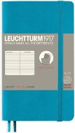 Записная книжка Leuchtturm Pocket A6 (в линейку), 123 стр., мягкая обложка, нордически-синяя