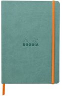 Записная книжка Rhodiarama в мягкой обложке, A5, точка, 90 г, Aqua аквамарин