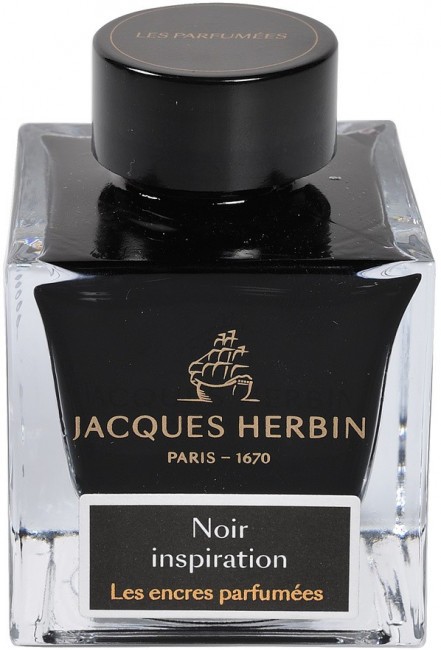 Ароматизированные чернила в банке Herbin Prestige, 50 мл, Noir inspiration Черный Ароматизированные чернила в банке Herbin Prestige, 50 мл, Noir inspiration Черный