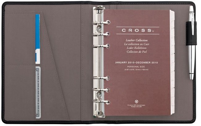 Кожаный органайзер Cross Legacy Leather Personal, черный