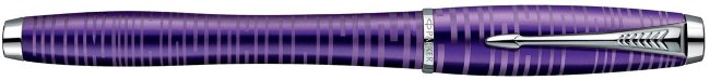 Перьевая ручка Parker Urban Premium 2014 Metallic Stripe (Vacumatic) F206, Amethyst Pearl СT Перьевая ручка Parker Urban Premium 2014 Metallic Stripe (Vacumatic) F206, Amethyst Pearl СT
