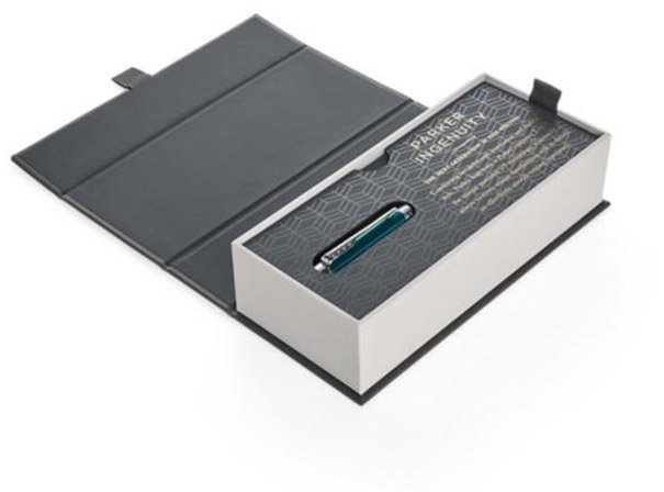 Ручка 5й пишущий узел Parker Ingenuity Deluxe S F504, Teal CT Ручка 5й пишущий узел Parker Ingenuity Deluxe S F504, Teal CT