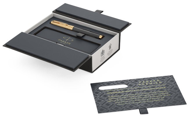 Ручка-роллер Parker Premier T567 Storm Grey GT