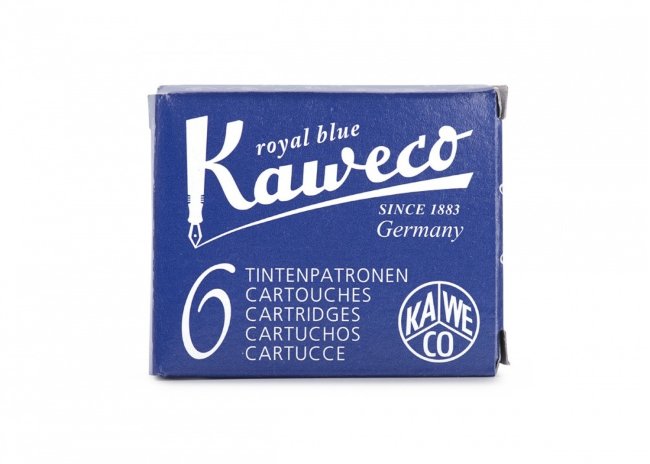 Набор картриджей королевский синий 6 штук в картонной упаковке Набор картриджей королевский синий 6 штук в картонной упаковке