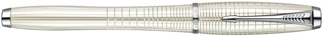 Ручка-роллер Parker Urban Premium T204, Pearl Metal Chiselled CT