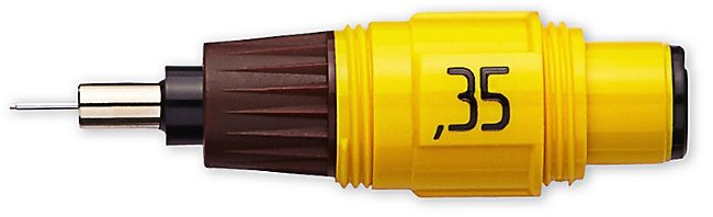 Пишущий элемент для изографа Rotring S0202270 S0218320 0.35мм Пишущий элемент для изографа Rotring S0202270 S0218320 0.35мм