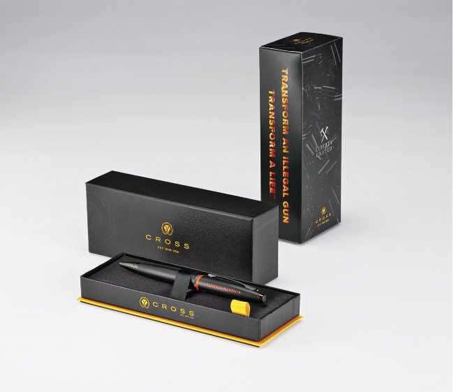 Шариковая ручка Cross Calais Liberty United All Matte Black Шариковая ручка Cross Calais Liberty United All Matte Black