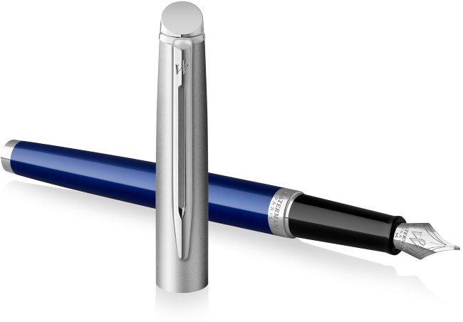 Перьевая ручка Waterman Hemisphere Entry Stainless Steel Blue Перьевая ручка Waterman Hemisphere Entry Stainless Steel Blue