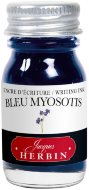 Чернила в банке Herbin, 10 мл, Bleu myosotis Фиолетово-синий