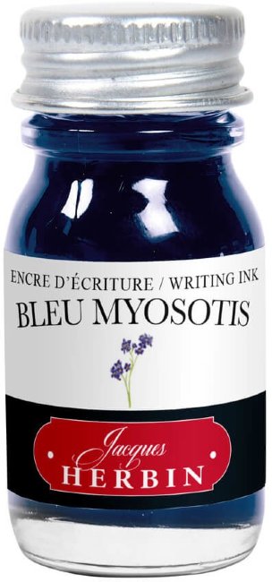 Чернила в банке Herbin, 10 мл, Bleu myosotis Фиолетово-синий Чернила в банке Herbin, 10 мл, Bleu myosotis Фиолетово-синий