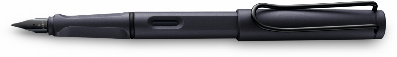 Перьевая ручка Lamy safari, Steel Black