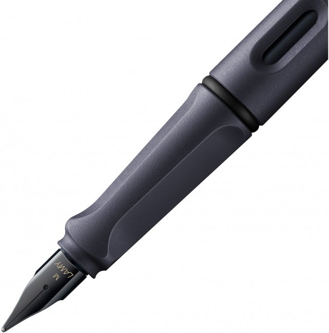 Перьевая ручка Lamy safari, Steel Black Перьевая ручка Lamy safari, Steel Black