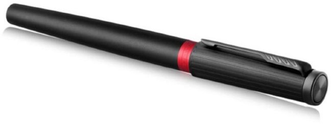 Ручка 5й пишущий узел Parker Ingenuity Deluxe L F504, Black Red PVD Ручка 5й пишущий узел Parker Ingenuity Deluxe L F504, Black Red PVD