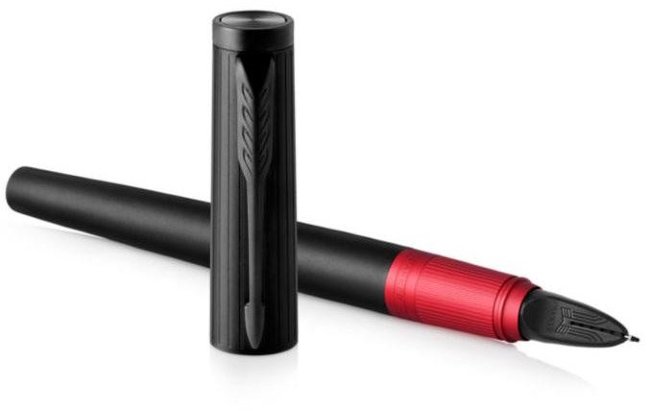 Ручка 5й пишущий узел Parker Ingenuity Deluxe L F504, Black Red PVD Ручка 5й пишущий узел Parker Ingenuity Deluxe L F504, Black Red PVD