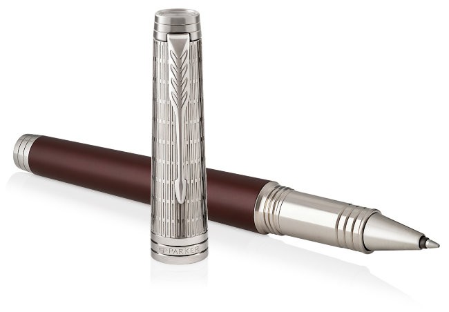 Ручка-роллер Parker Premier T567 Crimson Red RT