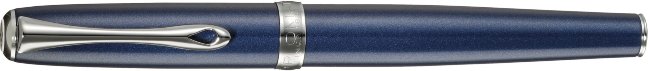 Перьевая ручка Diplomat Excellence A2 Midninht Blue Chrome 14 ct