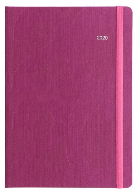 Еженедельник Letts Block A5, датированный, фуксия Еженедельник Letts Block A5, датированный, фуксия