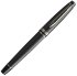 Ручка роллер Waterman Expert DeLuxe Metallic Black RT F черные чернила