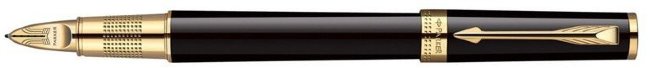 Ручка-5й пишущий узел Parker Ingenuity Large F500, LaqBlack GT