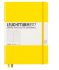 Записная книжка Leuchtturm A5 (в линейку), 251 стр., твердая обложка, лимонная