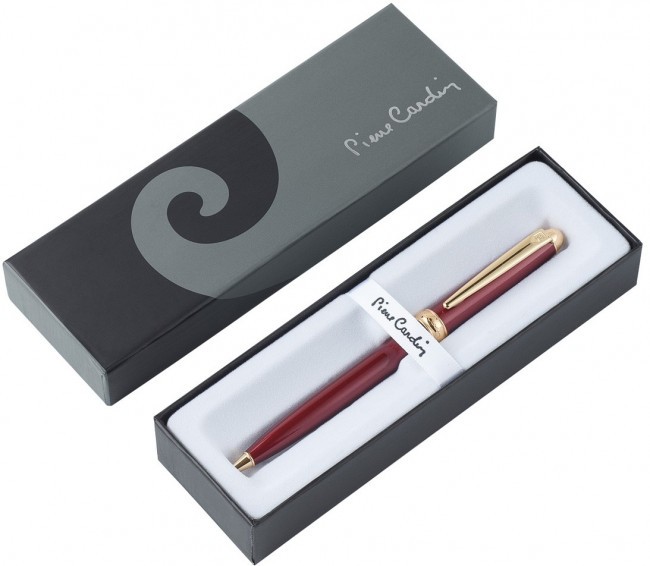Шариковая ручка Pierre Cardin Eco бордовый лак, позолота Шариковая ручка Pierre Cardin Eco бордовый лак, позолота