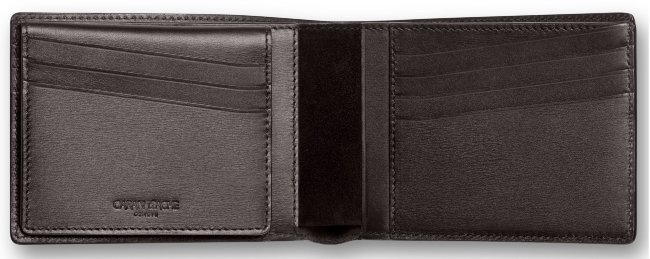 Кошелек Caran d'Ache Haute Maroquinerie Ebony, 14 отделений для карт