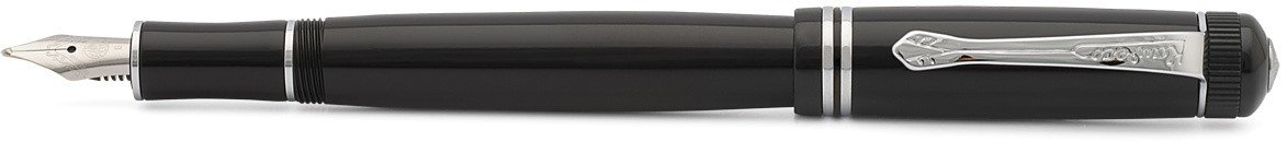Ручка перьевая DIA2 B 1.1мм черный корпус с хромированными вставками